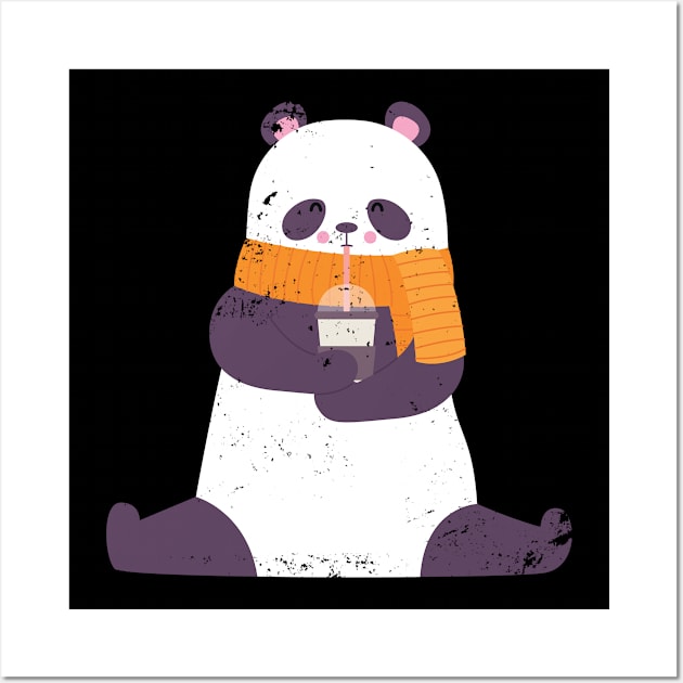 Funny Panda Bear Wall Art by shirtsyoulike